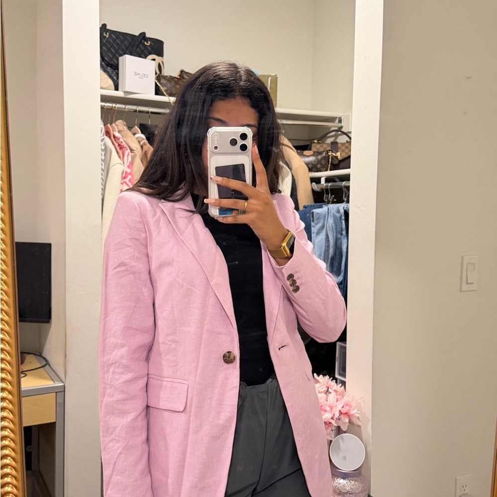 Banana Republic Women's Pink Blazer